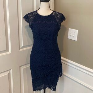 Like new navy dress.